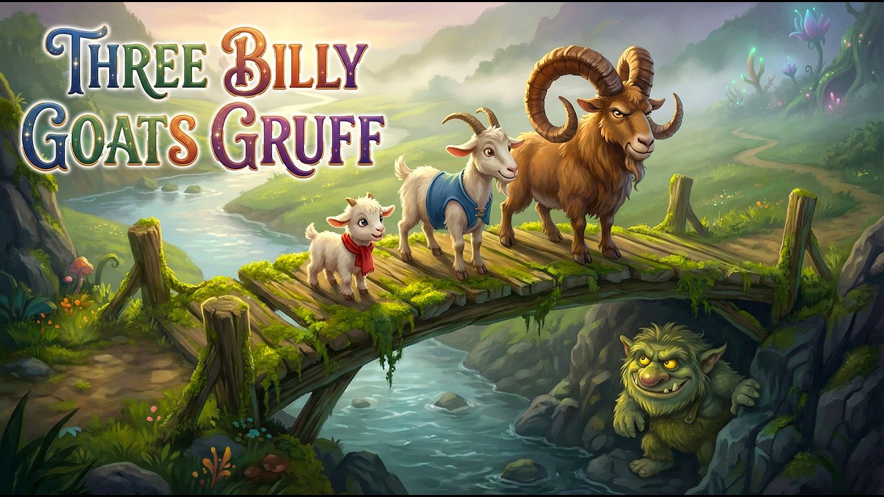 The Three Billy Goats Gruff | English Story | Bedtime Stories | Fairy Tales