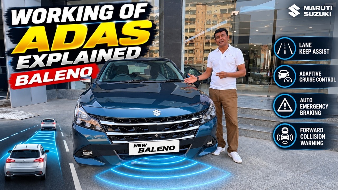 NEW BALENO 2026 | WORKING OF ADAS EXPLAINED