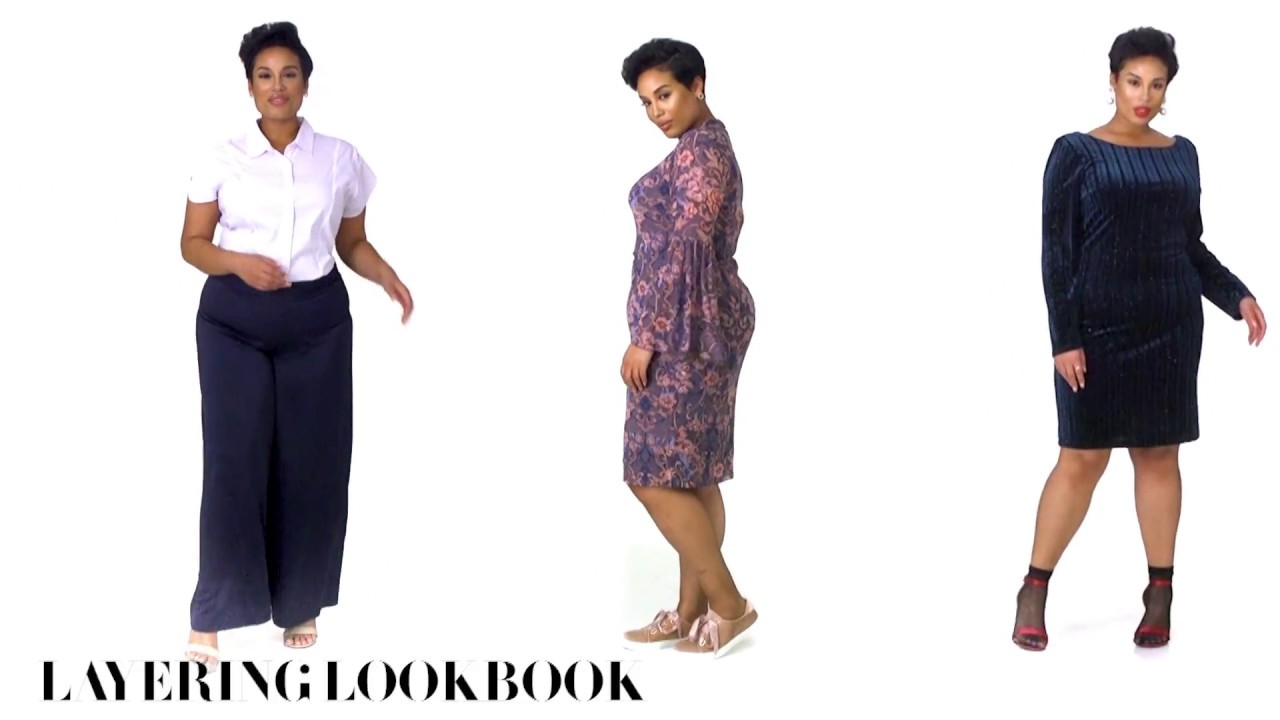 Ashley Stewart | Plus Size Layering Lookbook | Holiday 2018