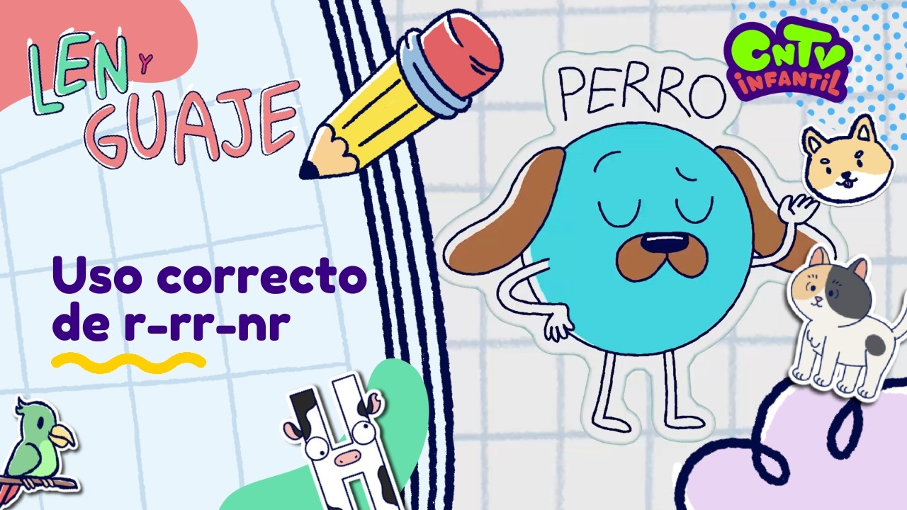 El cuaderno de aventuras de Len y Guaje - Uso correcto de r-rr-nr