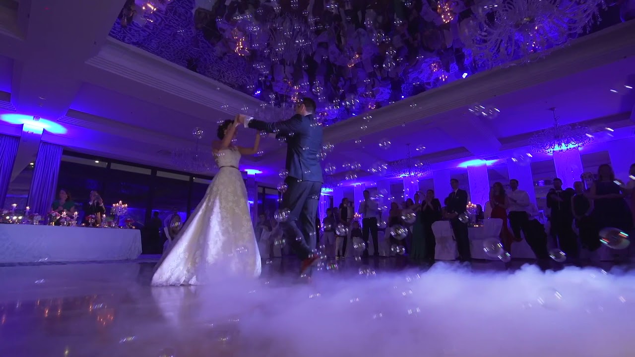 Kratki detalj sa prvog plesa Gabrijele i Ivana, Hotel Royal - Opatija