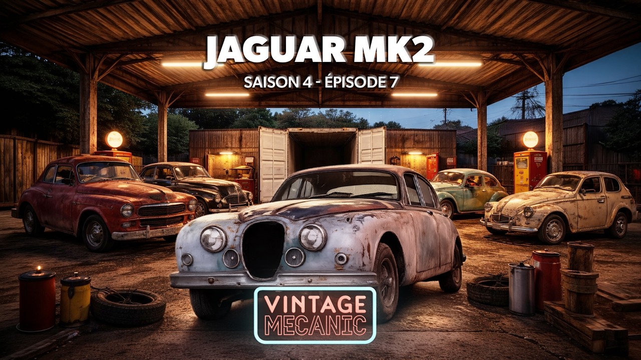 VINTAGE MECANIC : JAGUAR MK2