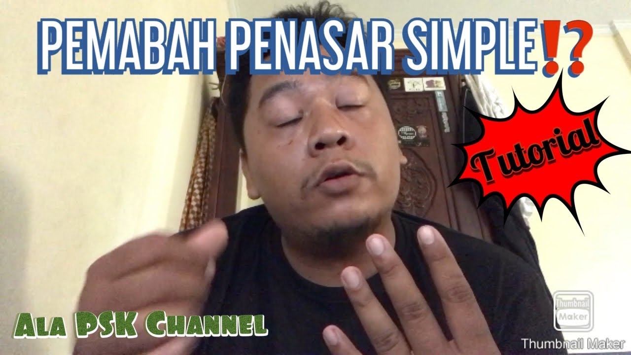 PEMAHBAH PENASAR TOPENG SIMPLE⁉️[ Tutorial ]