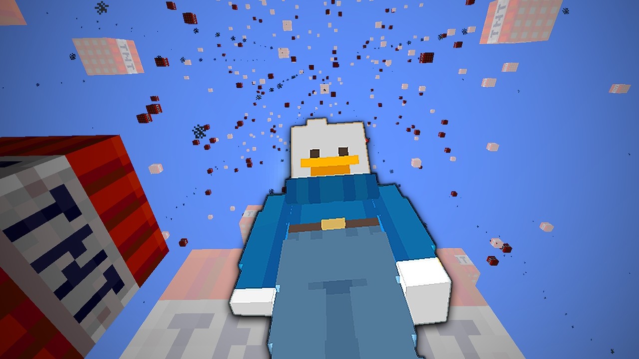 Can I Beat Minecraft in TNT Rain?