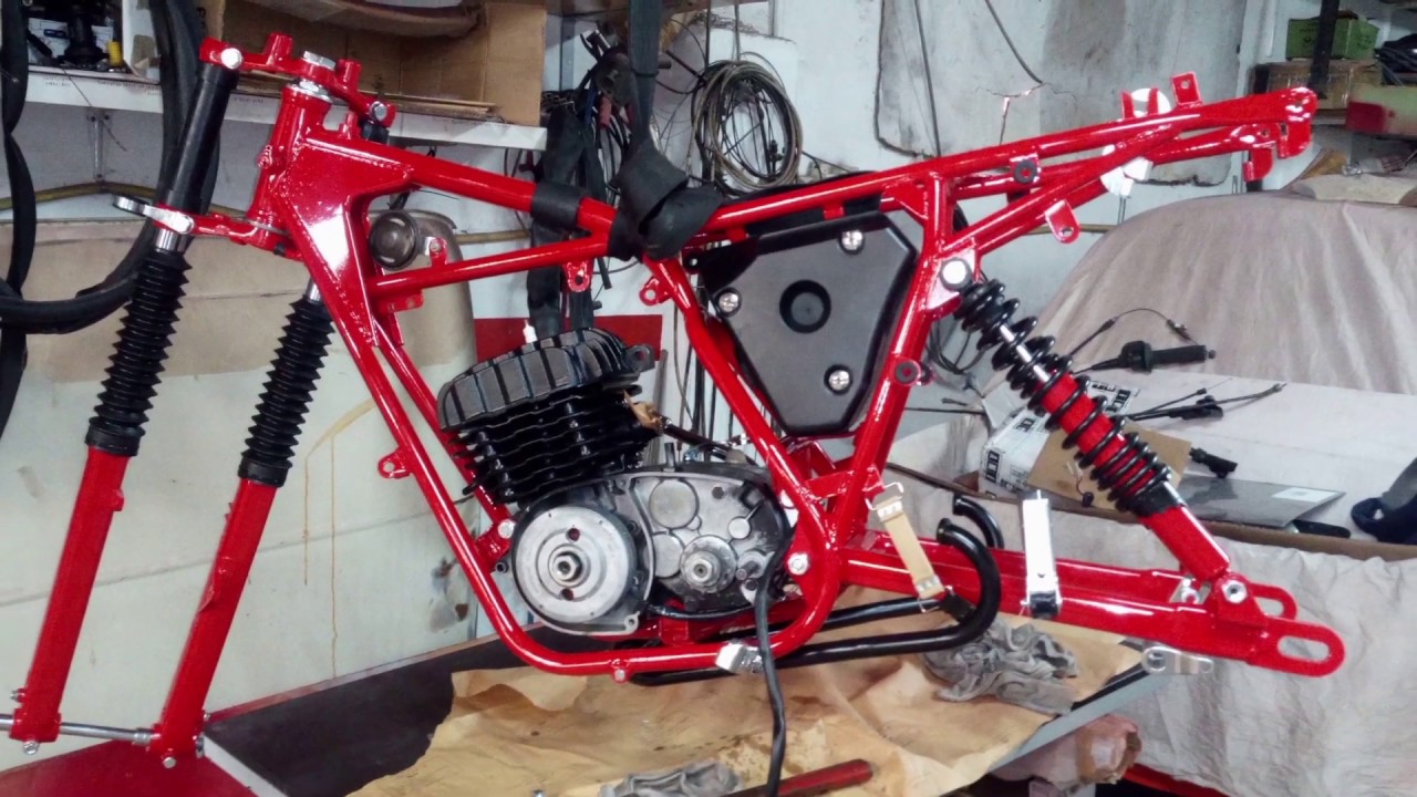 Montesa enduro H6 restauración