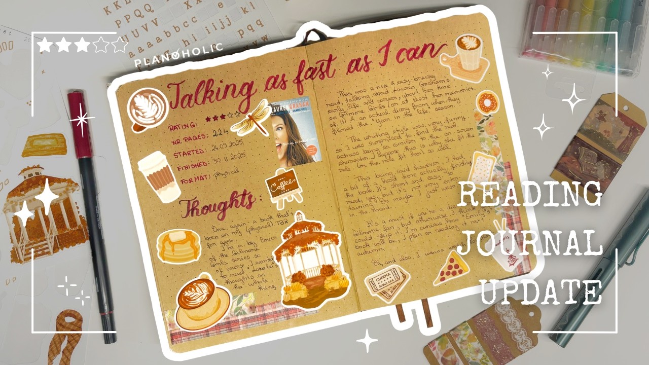 Reading Journal Update | Talking As Fast As I Can ☕️