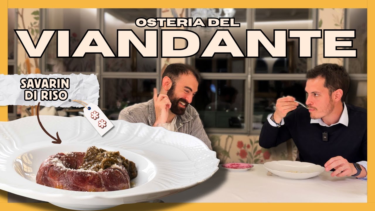 Il nostro primo menu VEGETARIANO in uno STELLATO ⭐️ Osteria del Viandante