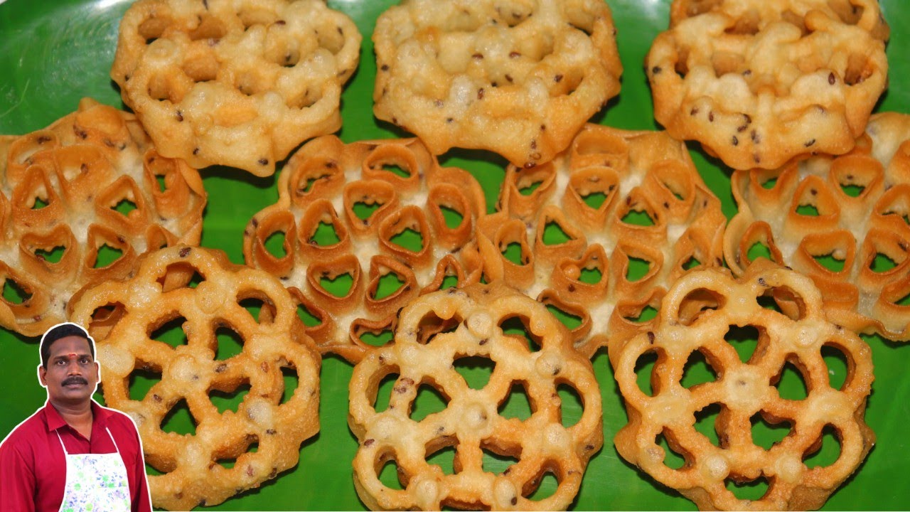 🎄 Festival special 🎄அச்சு முறுக்கு | Achu murukku | Rose cookies | Achappam |  Balaji's kitchen