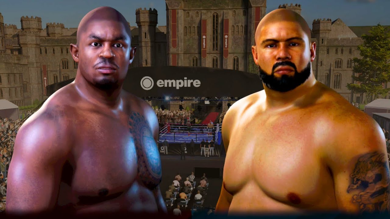 Dillian Whyte vs Frazer Clarke FULL FIGHT | Undisputed Boxing Game AI Simulation Gameplay
