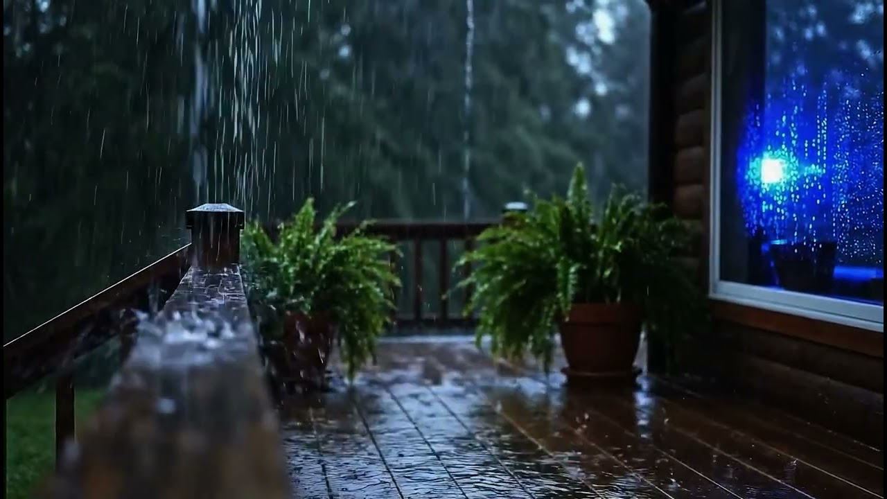 🌧️ Steady Night Rain ASMR for Sleep