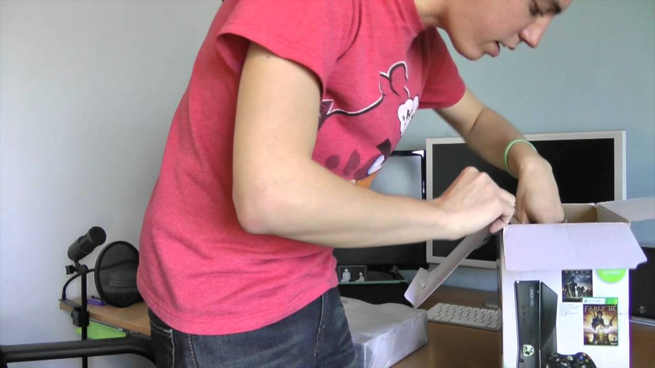 Unboxing: Xbox 360 250GB Holiday Bundle (Won on QuiBids)