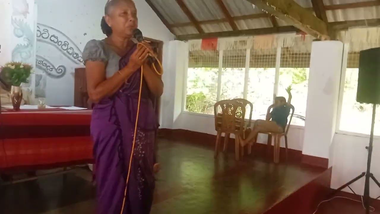 ඇත්කදුර ජේෂ්ඨපුරවැසි සංවිධානයේ  සංවත්සර  රැස්වීමෙ රසබර අවස්ථාව ක්