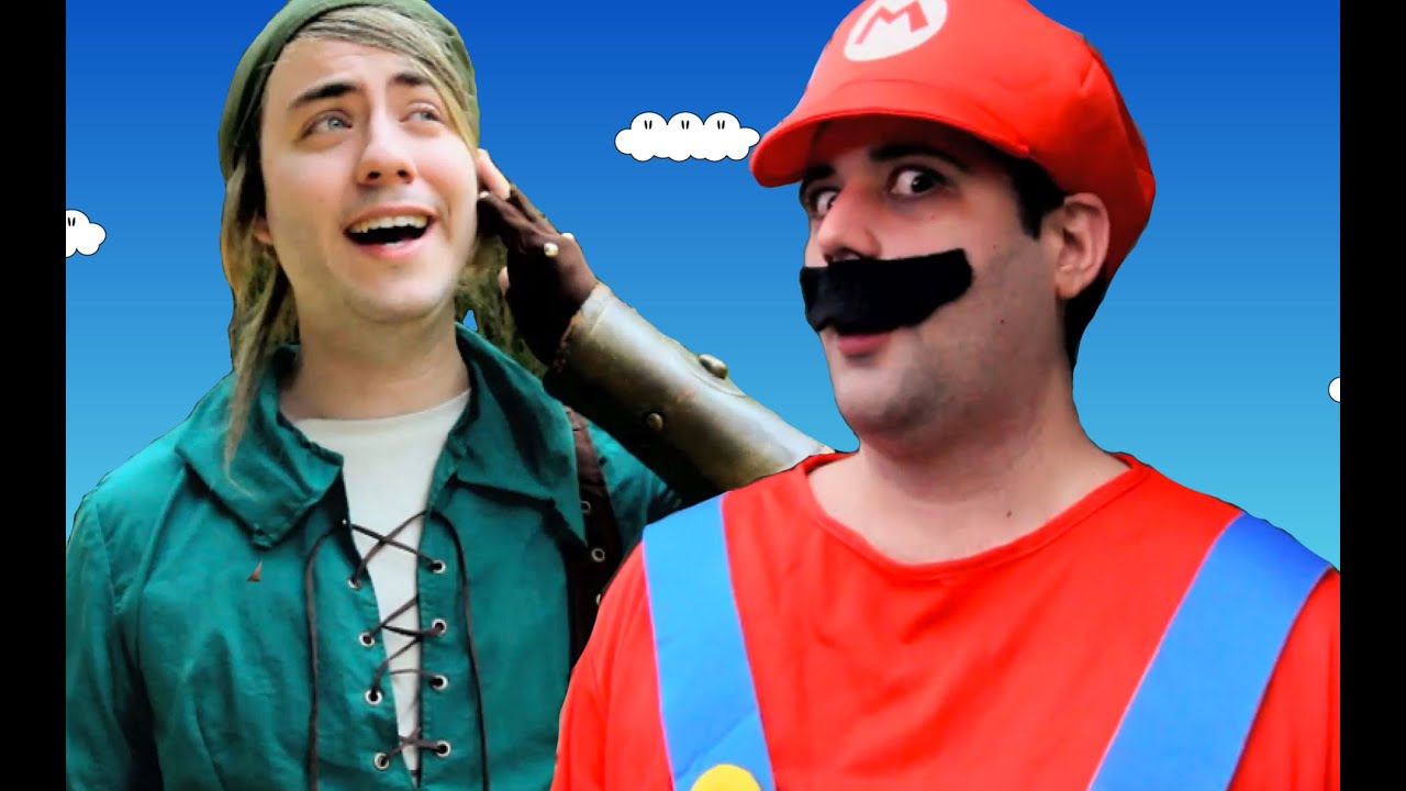 LINK VS MARIO - Grandes Raps ♫