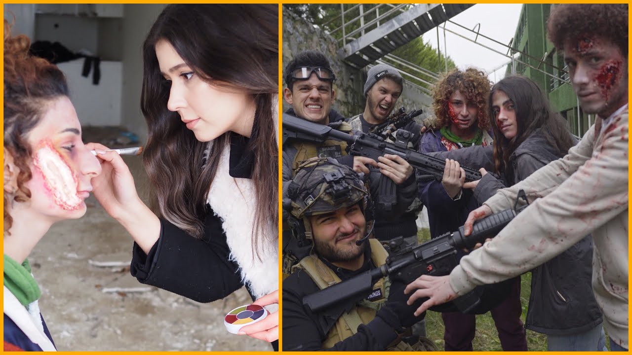 ORKUN IŞITMAK'IN ZOMBİLERE KARŞI SAVAŞININ MAKYAJLARI BENDEN🥳