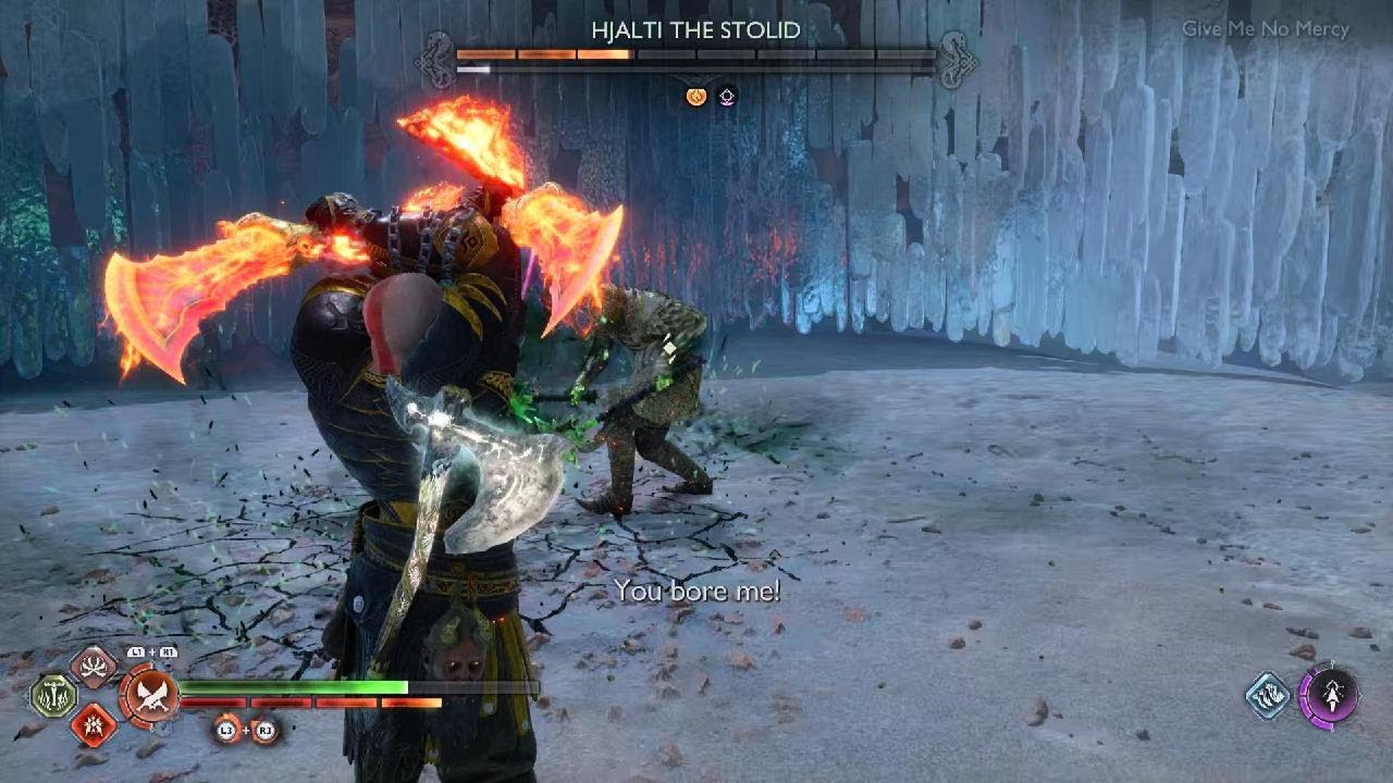God of War Ragnarök - HJALTI THE STOLID Berserker - Give me No Mercy