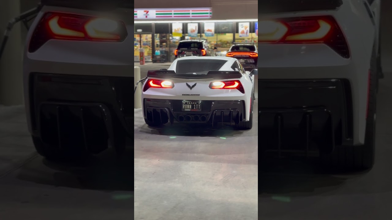 C8 tail lights on a c7! 