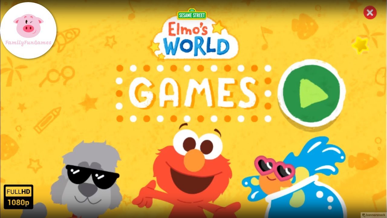 Sesame Street - Elmo's World Games