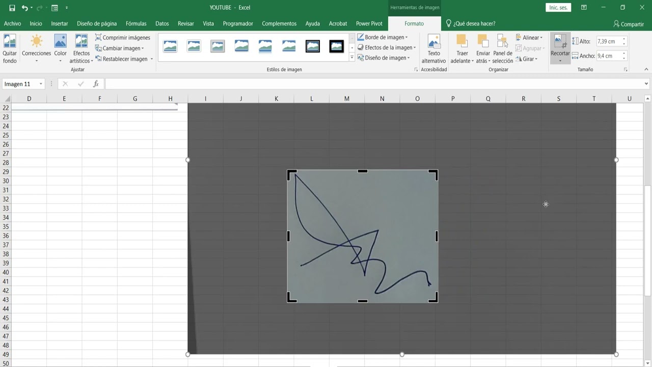 COMO CREAR UNA FIRMA DIGITAL CON LAS HERRAMIENTAS DE EXCEL