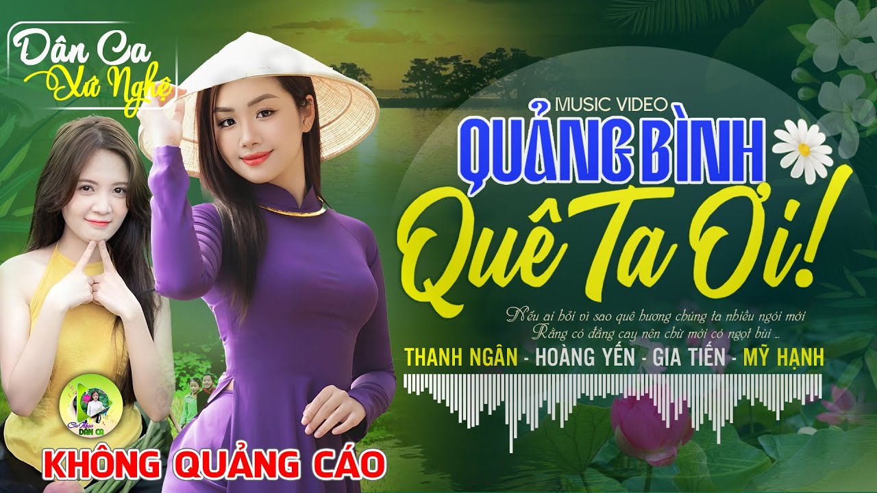 QUẢNG BÌNH QUÊ TA ƠI - Hoàng Yến | LK Dân Ca Xứ Nghệ Hay GÂY SỐT CỘNG ĐỒNG MẠNG -Nhạc Đồng Quê Remix