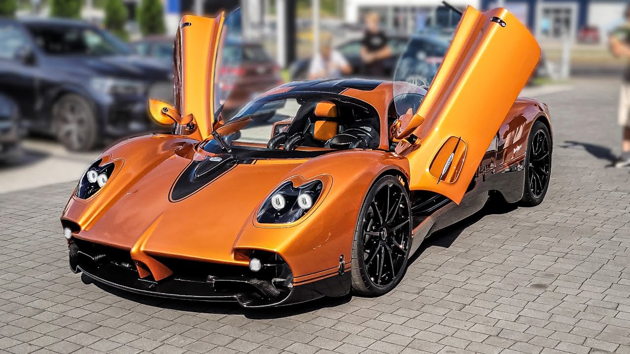 Pagani Utopia 6.0l V12 Sound, Driving & Start Up (Manual Gearbox)