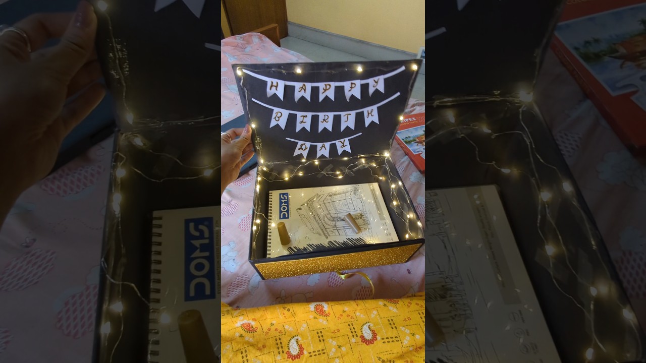 Handmade Gift for my boyfriend, Gift ideas, gift box , shorts, mini vlog, short video, bengali vlog