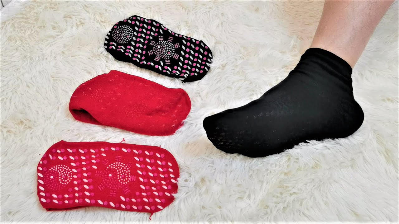Tourmaline Thermal Circulation Self Heating Shaping Socks Unboxing -Does It Really Work?