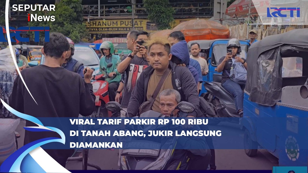 Operasi Jelang Ramadan, Juru Parkir Tanah Abang Diamankan Usai Patok Rp100 Ribu
