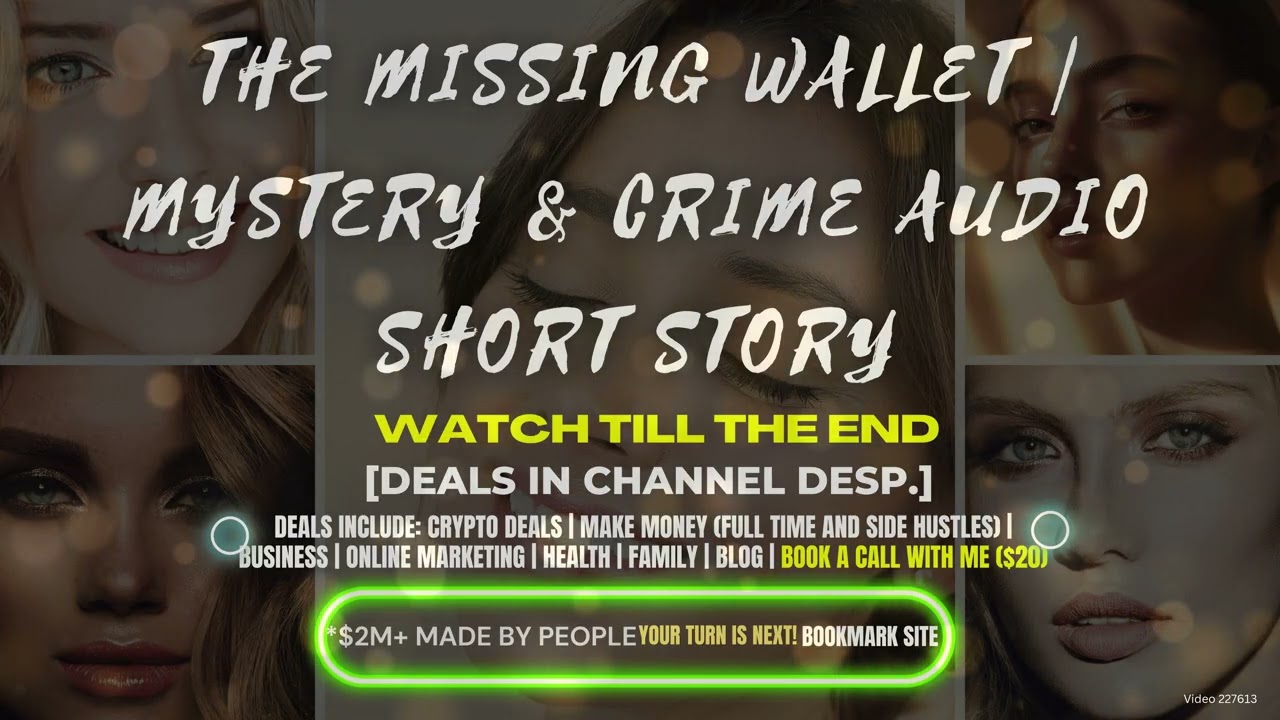 The Missing Wallet | Mystery & Crime Audio Short Story
