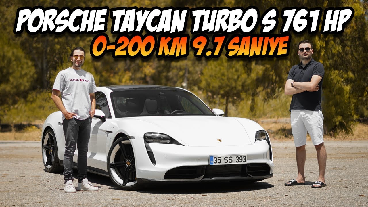 761 HP Gücündeki Taycan Turbo S ile Gazladık / 0-100 KM 2.9 Saniye / Elektrikli Araç Deneyimi