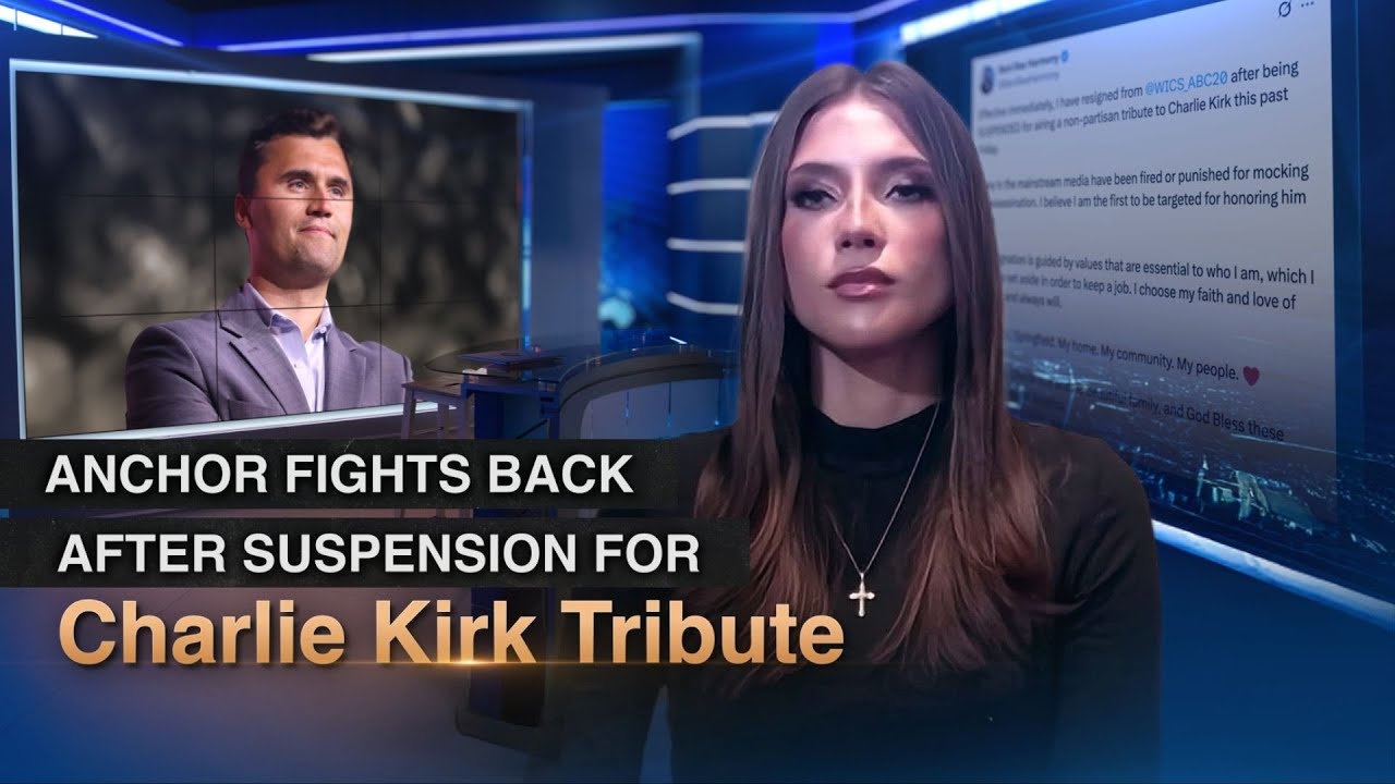 Anchor Fights Back After Suspension For Charlie Kirk Tribute