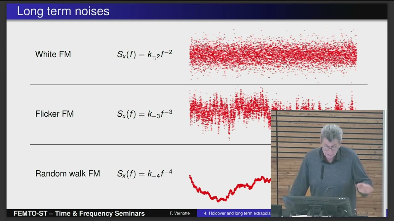 Frequency Stability Estimation 4/4, by F. Vernotte -- Holdover and long term extrapolation