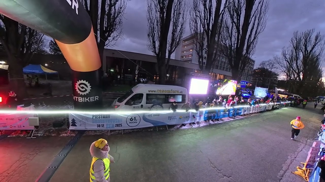 Silvestrovský beh Piešťany 30.12.2025
