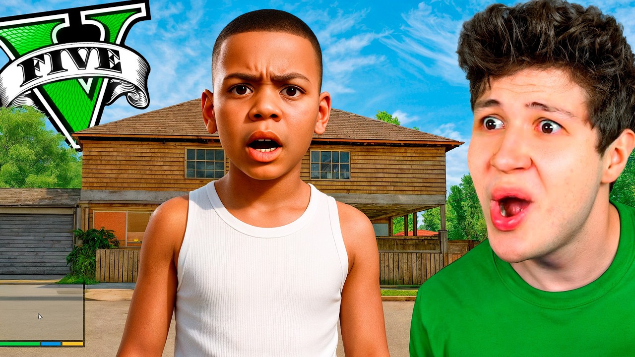 Jugando como FRANKLIN de NIÑO en GTA 5! 👦🍭 (Mods)
