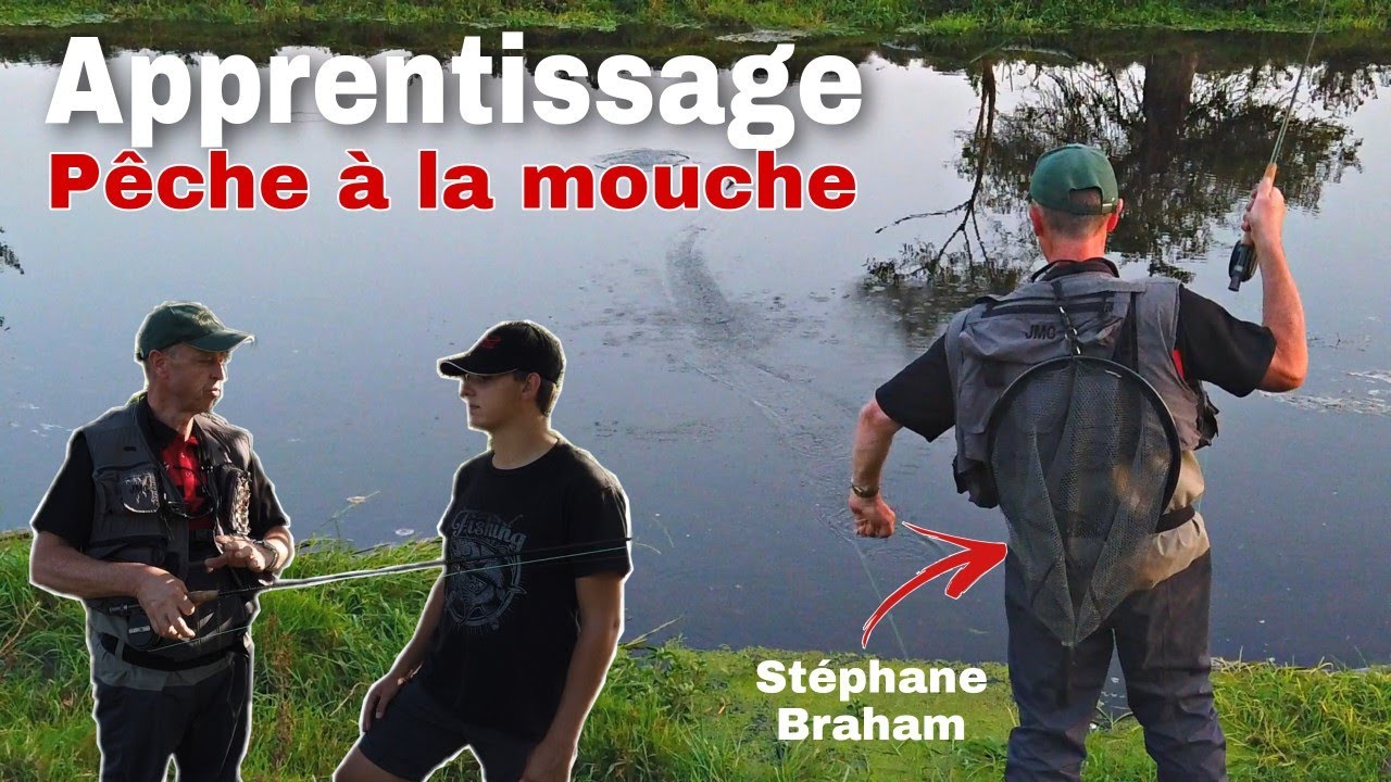 Apprentissage pêche à la mouche