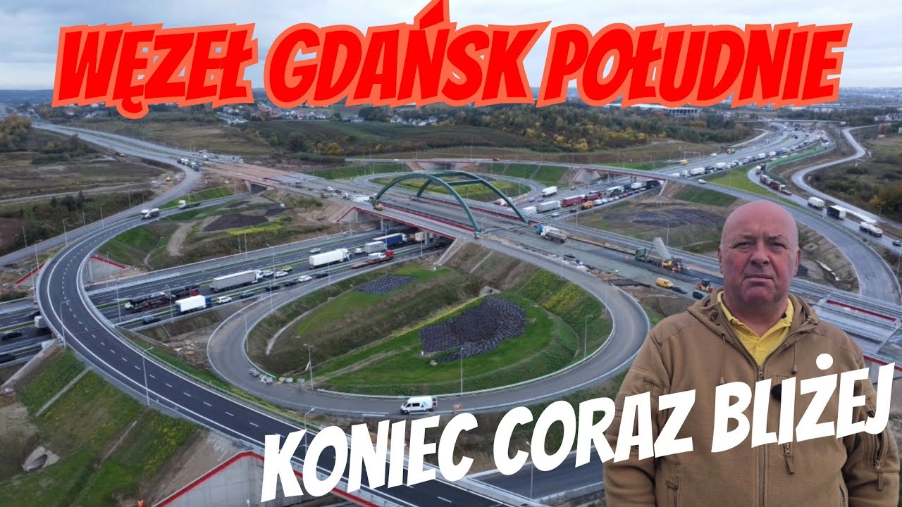 ROZBUDOWA WĘZŁA GDAŃSK POŁUDNIE - NAJNOWSZY  STAN