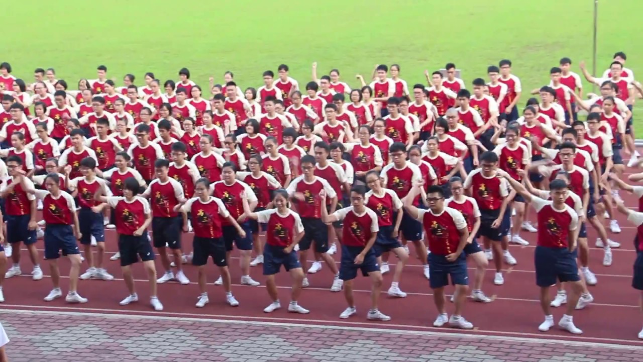 2017年坤成中学运动会-高三表演