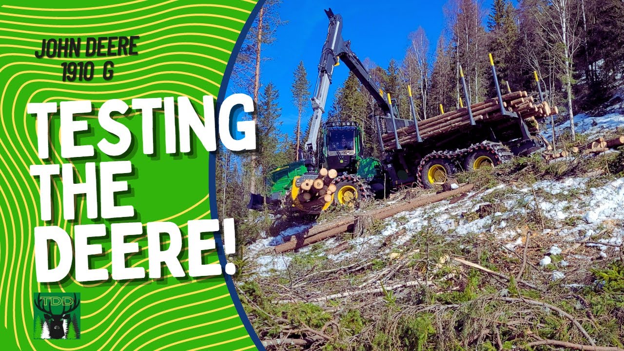 Testing the NEW John Deere 1910 G🆕Original SOUND🆕