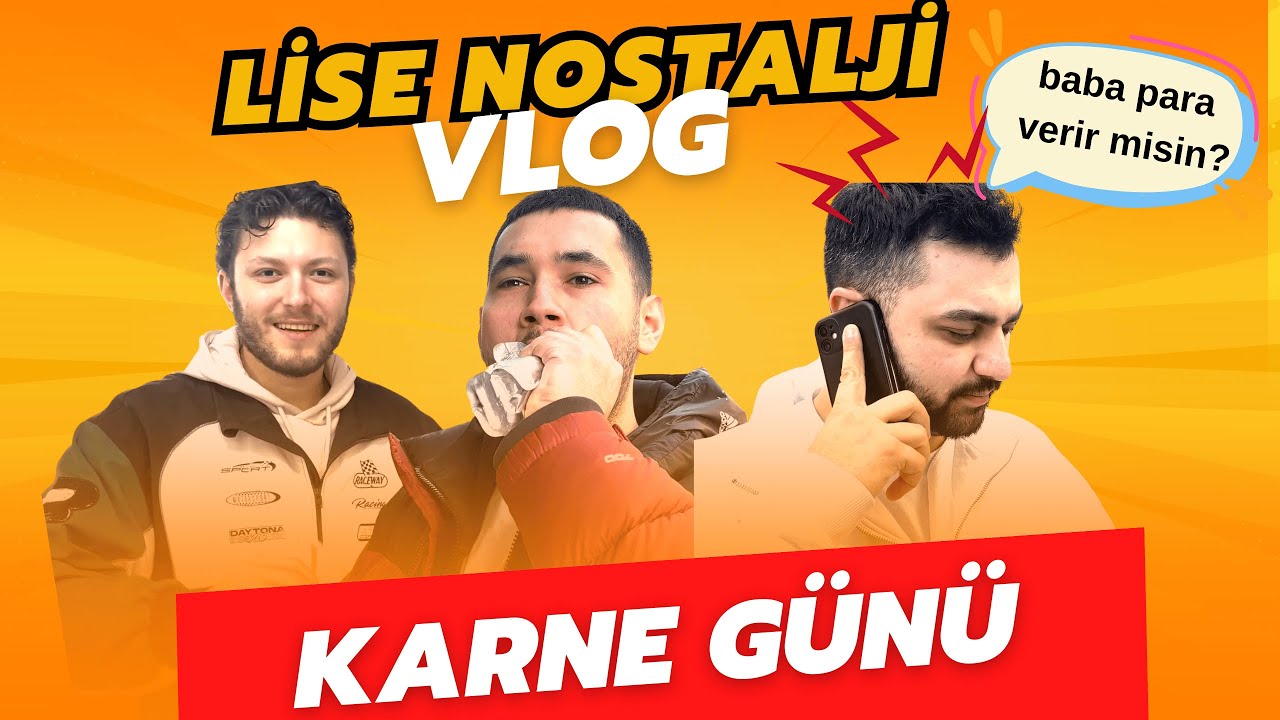 DÜNYANIN EN İYİ KARNE VLOGU! (27 Yaşımızda karne alıp internet cafeye gittik)