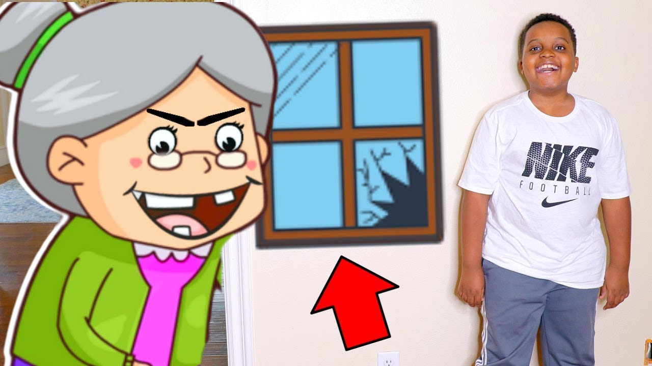 Greedy Granny BROKEN WINDOW! - Shiloh and Shasha - Onyx Kids