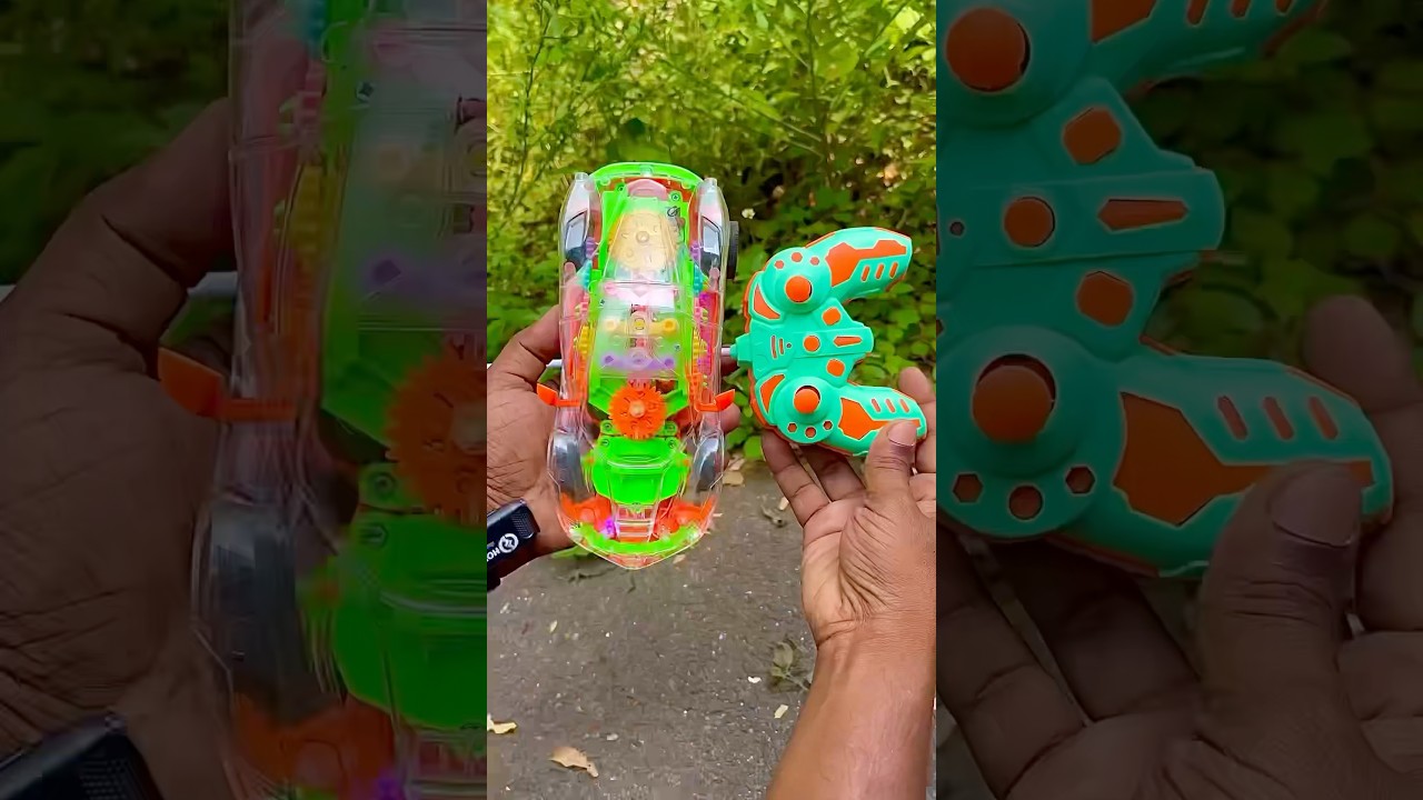 New Transparent Remote Control Racing Car Unboxing