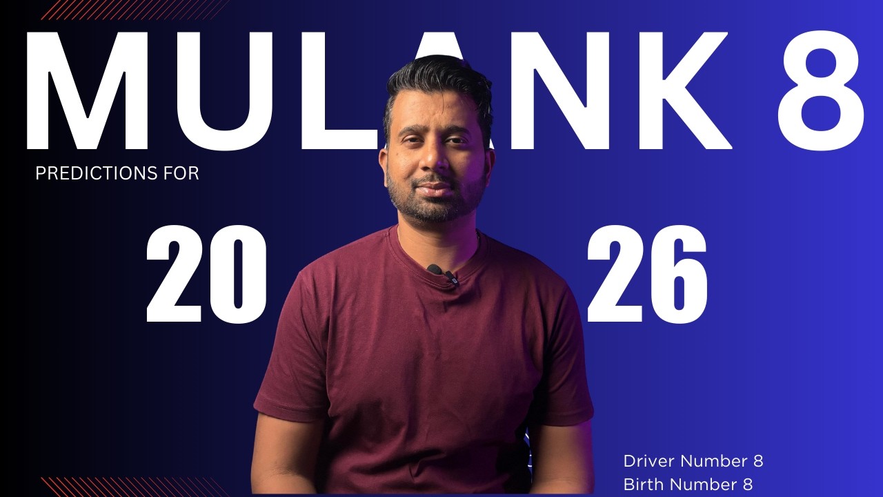 Mulank 8 / Driver No. 8 / Birth No. 8 - Predictions for 2026 #moolank8 #2026predictions