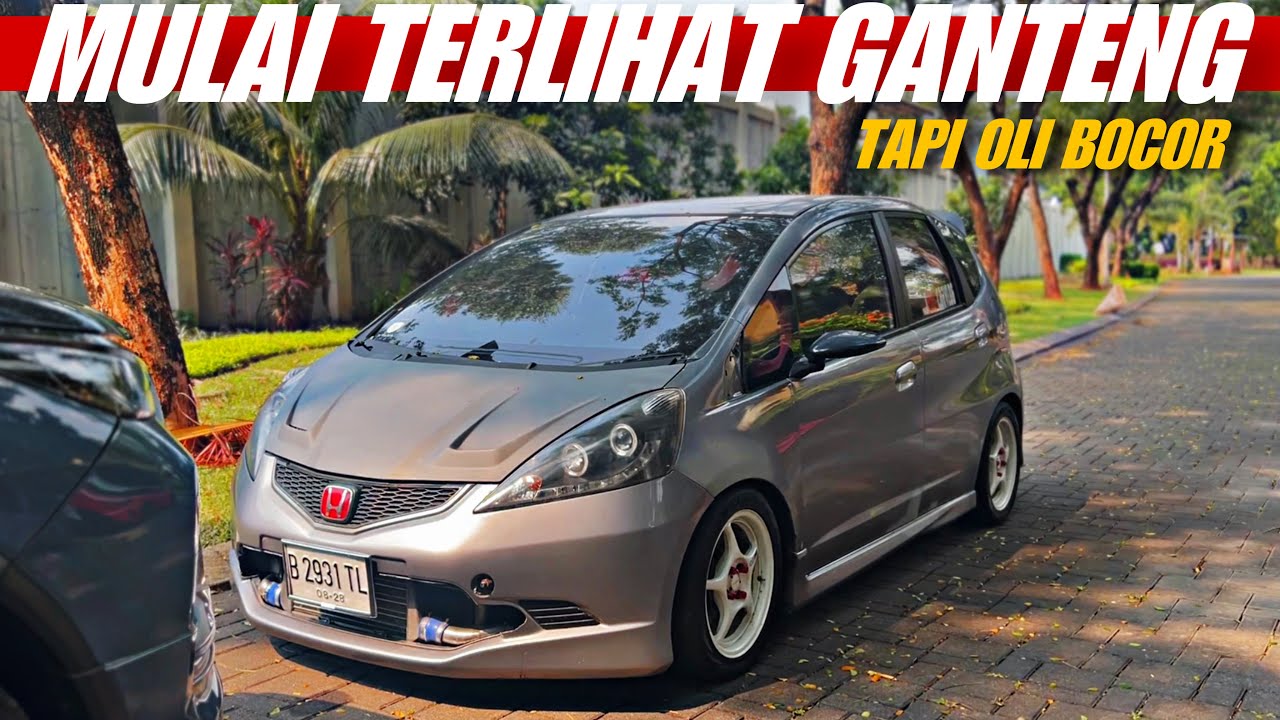 BODY REPAIR + UPGRADE AUDIO JAZZ MALAH OLI BOCOR 😅 | PART 3 PROJEK JAZZ GE8