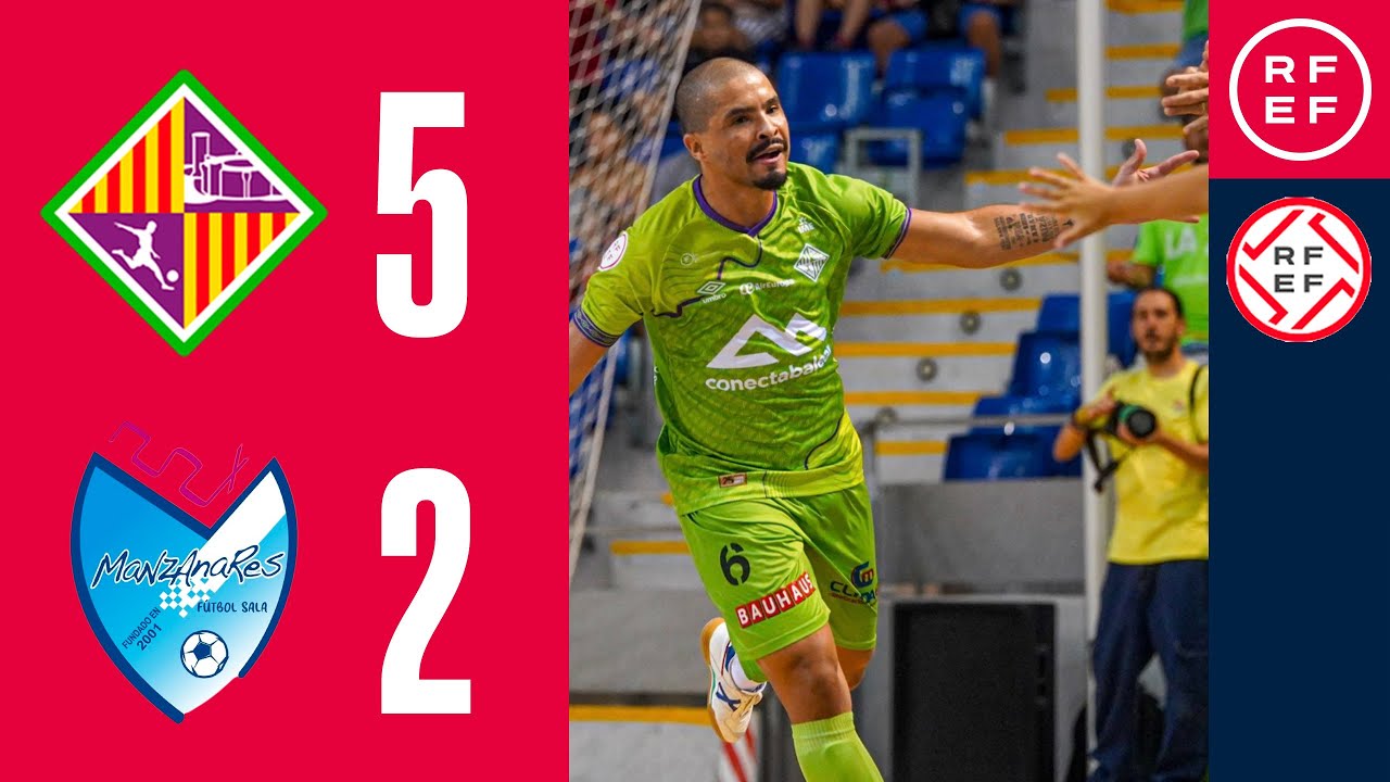 Resumen #PrimeraDivisiónFS | Mallorca Palma Futsal 5-2 Quesos El Hidalgo Manzanares | Jornada 2