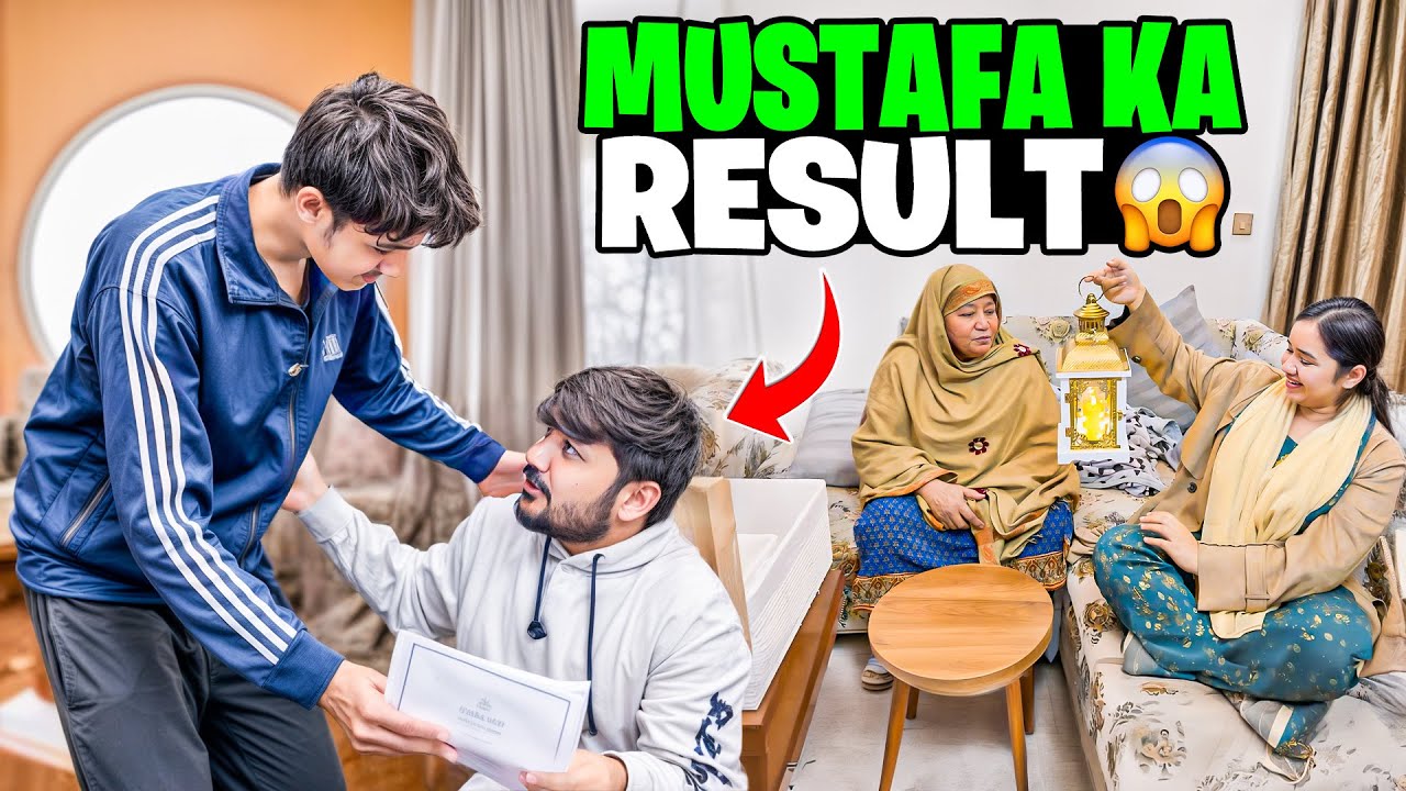 Mustafa ka result | Sitara yaseen vlog 