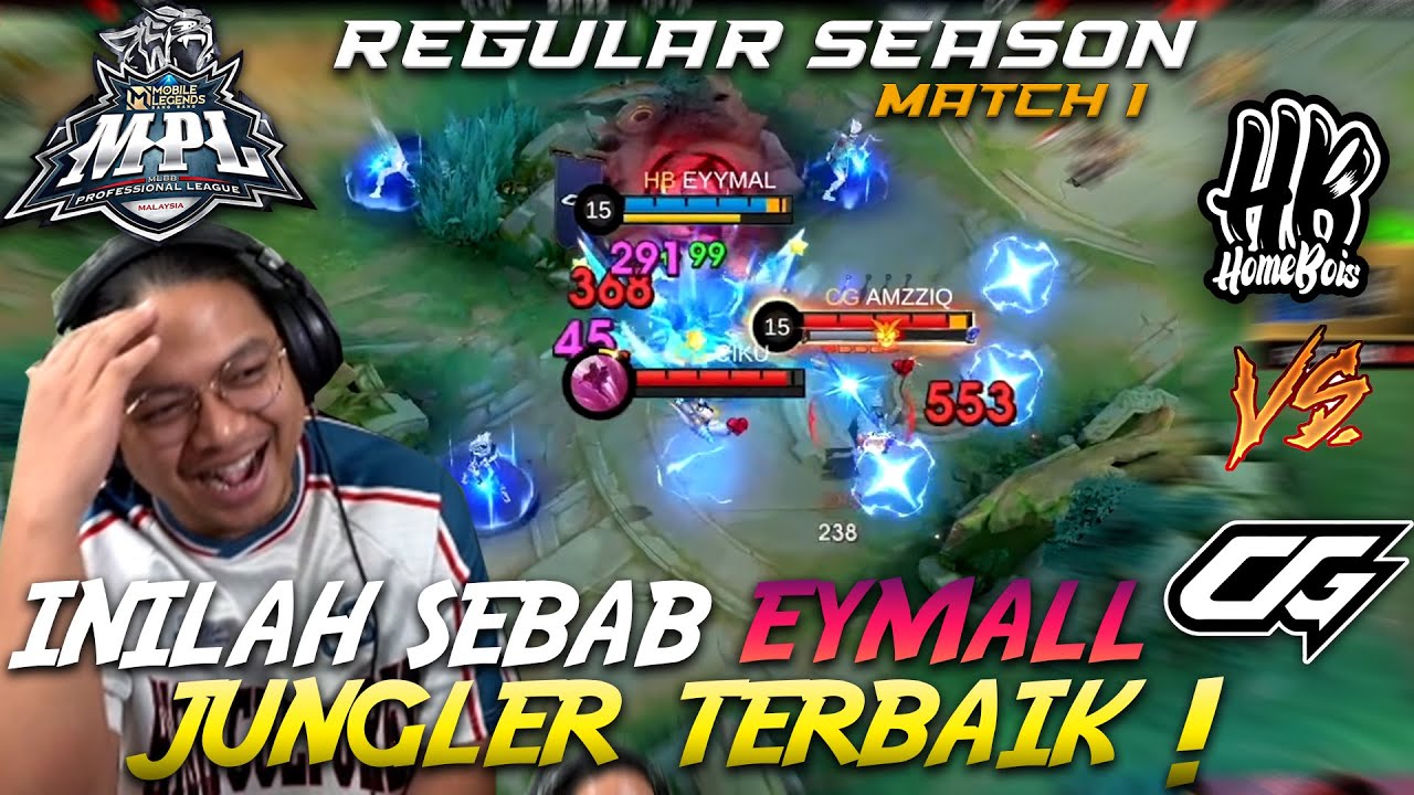 HOMEBOIS VS CG ESPORTS MATCH 1 MPL MY S16