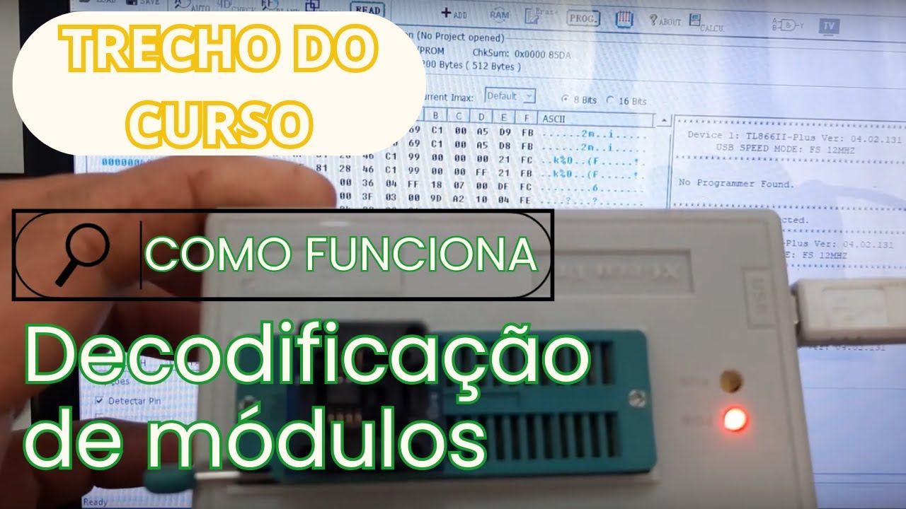 Tudo Sobre Decodificação de Módulos no Curso de Reparação de ECUs – Trecho Exclusivo!