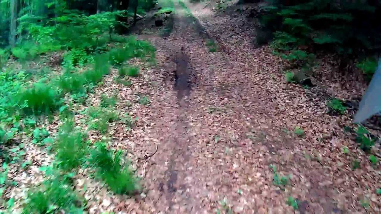 Hohle Felsen Abfahrt Moosbachtal
