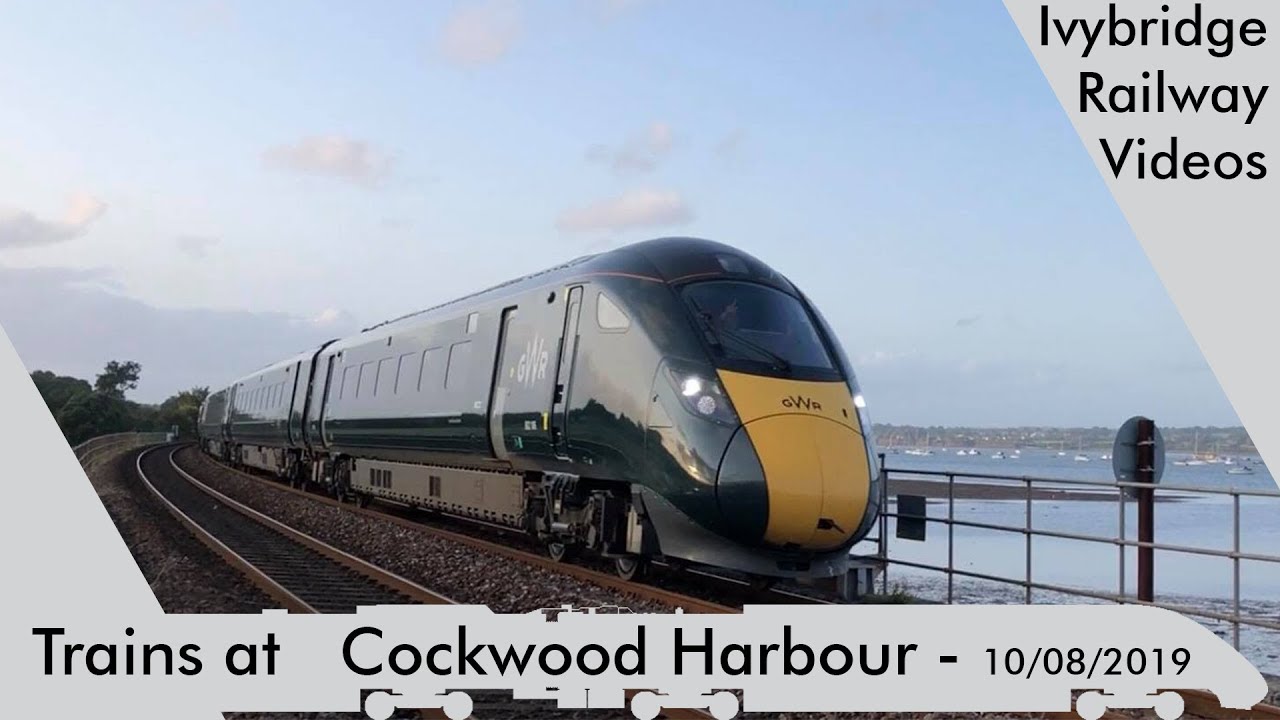 Trains at Cockwood Harbour - RL + GWML (10/08/2019)