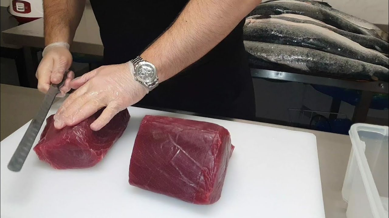 HOW TO TUNA SASHIMI: Vom Thunfischfilet bis zum Thunfisch- Sashimi