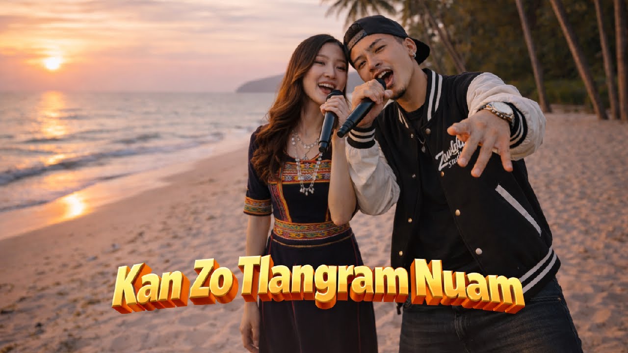 Kan Zo Tlangram Nuam - Mizo Hla Thar [Duet zai] #mizo #music #song #viralvideo